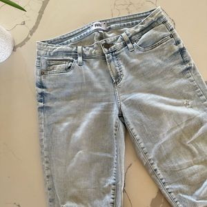 Paige light wash jeans size 28